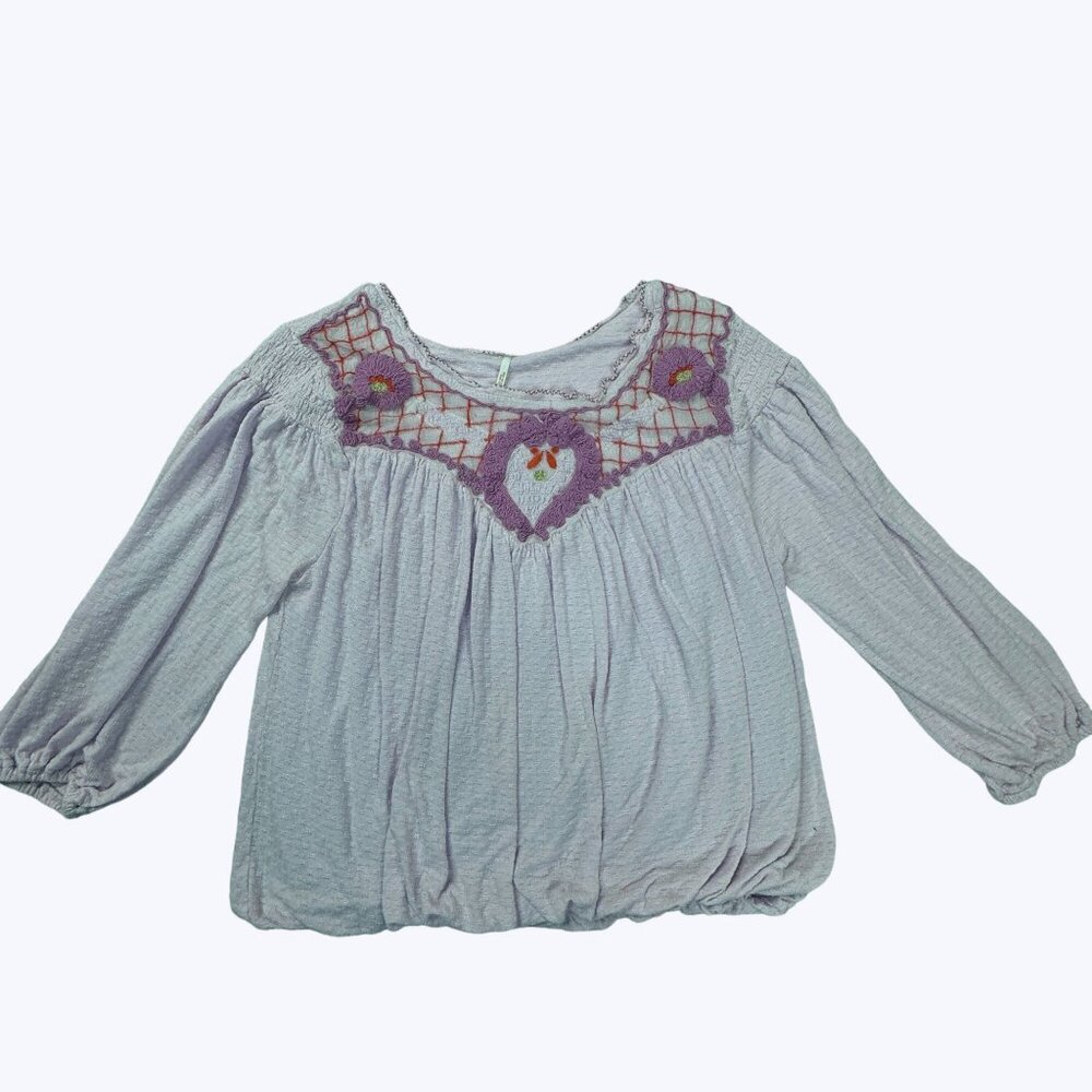 Free People Lavender Bloiuse Size Small Beautiful‎